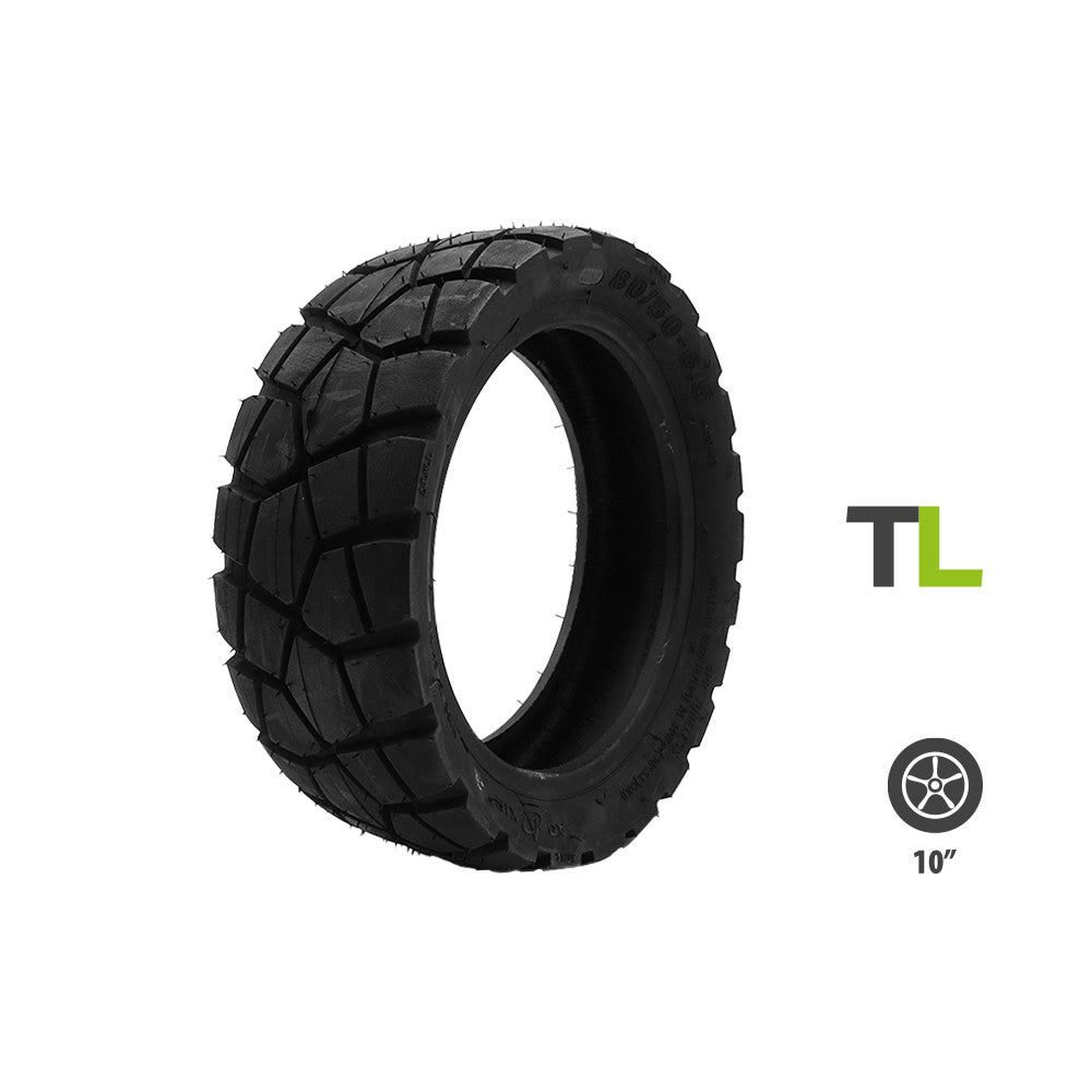 Pneu Tubeless 80/50-6.5 (10x3-6.5) pour Dualtron Victor 2025 Miscooter Pneu