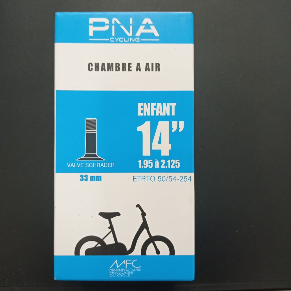 Chambre a air 14 x 2.125 pouces mini vélo électrique Miscooter chambre à air