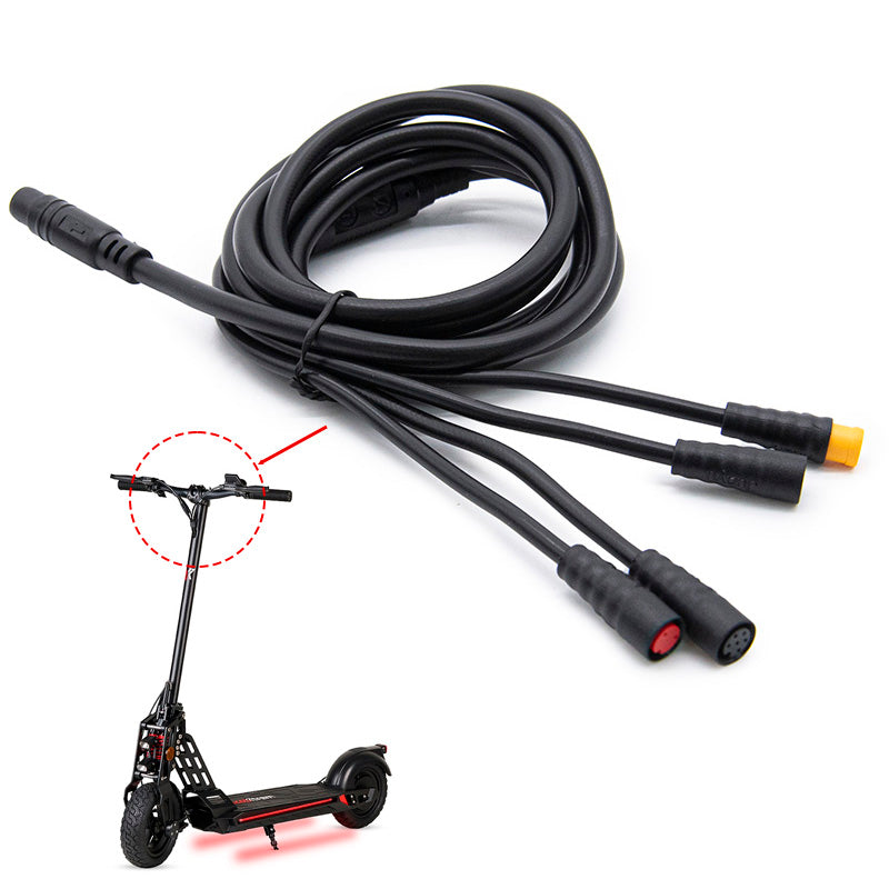 Câble connecteur guidon vers contrôleur M6 – Ecoxtrem Bison Miscooter