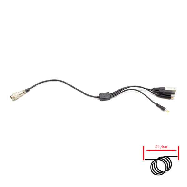 Câble convertisseur GX16 vers DC5,5 mm/DC8 mm/XLR/GX12 Miscooter