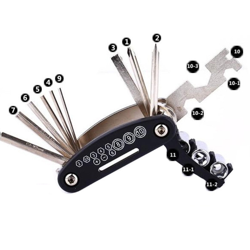 15 in 1 Outils multifonction Miscooter Accessoires