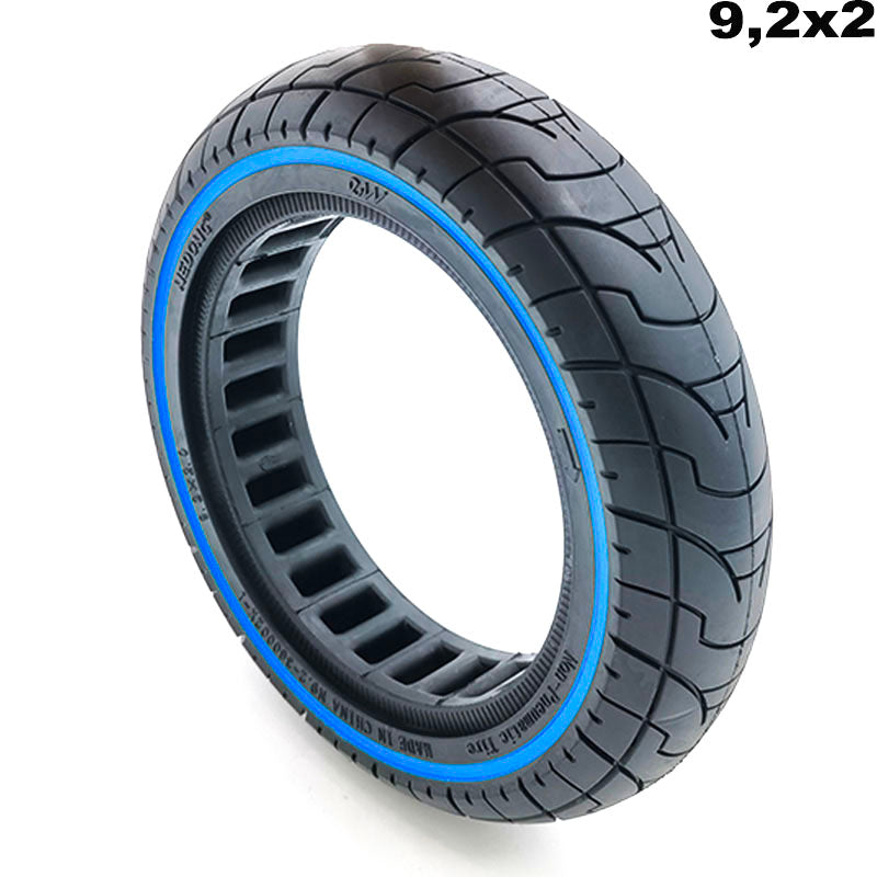 Pneu plein ultralégère 9.2×2 pouces Miscooter Pneu