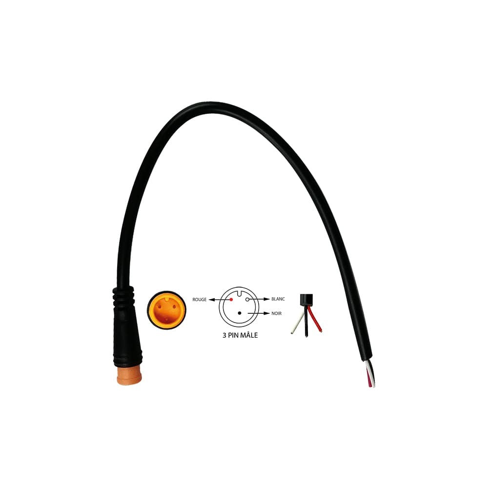 Connecteur étanche 2 à 6Pins Male ou Femelle