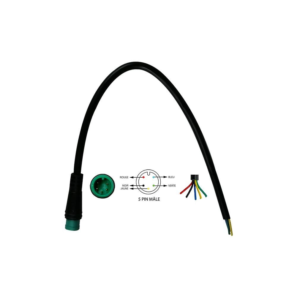 Connecteur étanche 2 à 6Pins Male ou Femelle