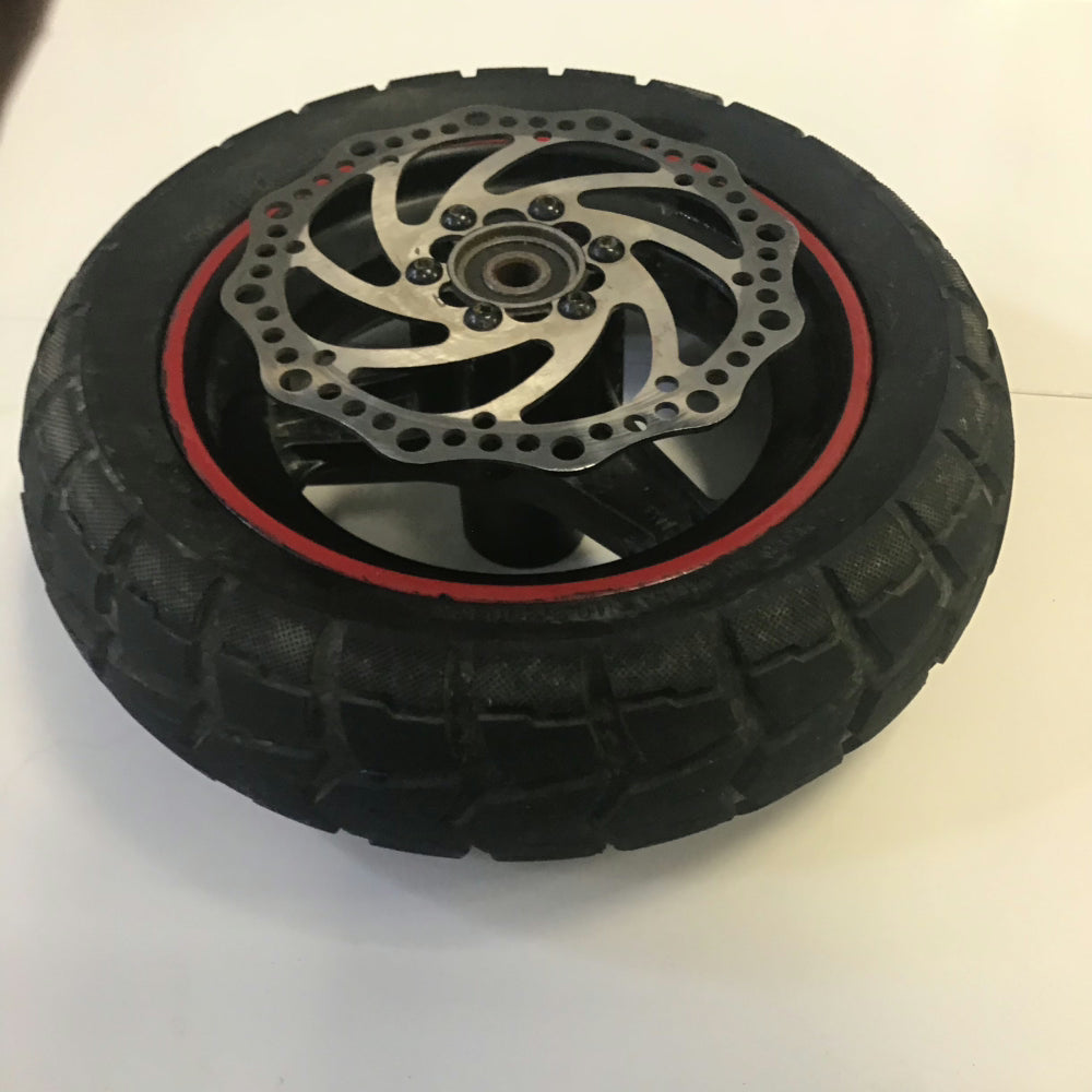 Jante roue avant avec pneu anti crevaison 10x2.50 urbanglide ar5 occasion