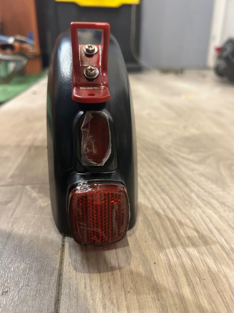 Garde boue arrière Wispeed T855 complet