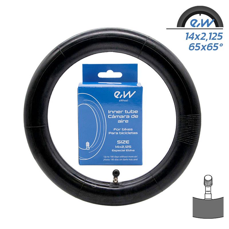 Chambre à air 14X2,125 VC 65°65° Ewheel Miscooter chambre à air