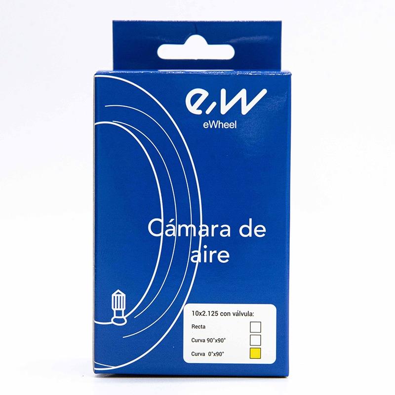 Chambre à air 10x2,125 VC 0x90° [Ewheel] Miscooter chambre à air