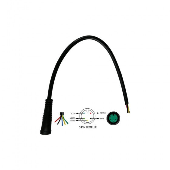 Connecteur étanche 2 à 6Pins Male ou Femelle
