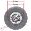 Roue moteur trottinette électrique - 500W (Max.800W)