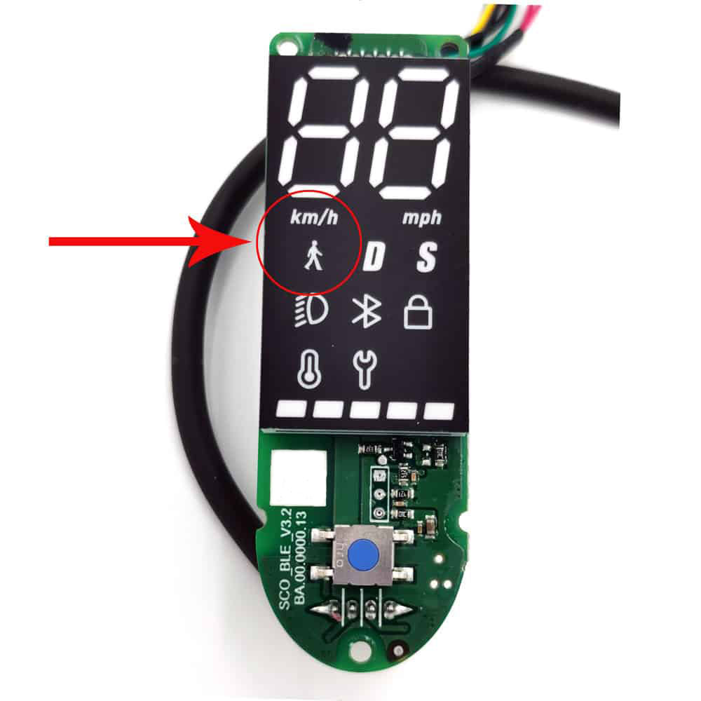 Écran Lcd  + bouton on/off Xiaomi M365 et PRO 1s, Essential et Pro2