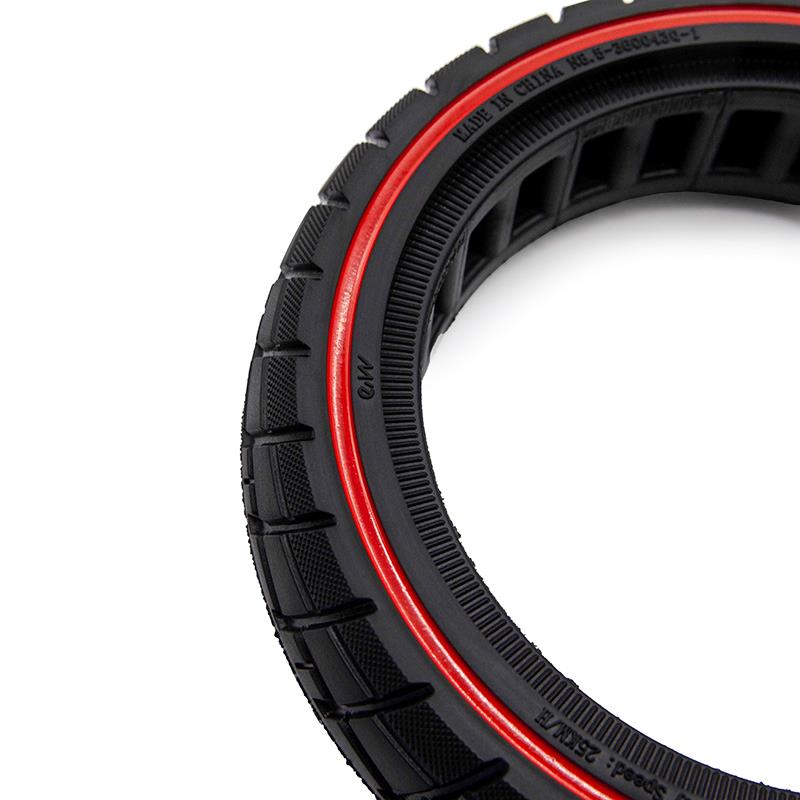Pneu plein ultraléger 8,5x2-6,1/B34 offroad red line [Ewheel] Miscooter 