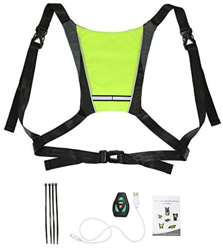 Dossard Gilet LED Clignotants Miscooter Accessoires