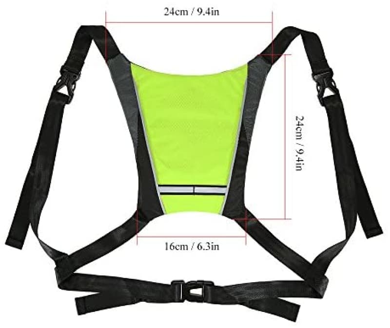 Dossard Gilet LED Clignotants Miscooter Accessoires