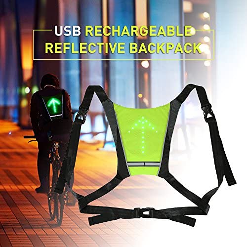 Dossard Gilet LED Clignotants Miscooter Accessoires