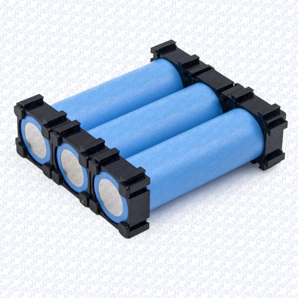 Holder Support cellules 18650 1×1, 1x2 ou 1x3 (pack de 10)
