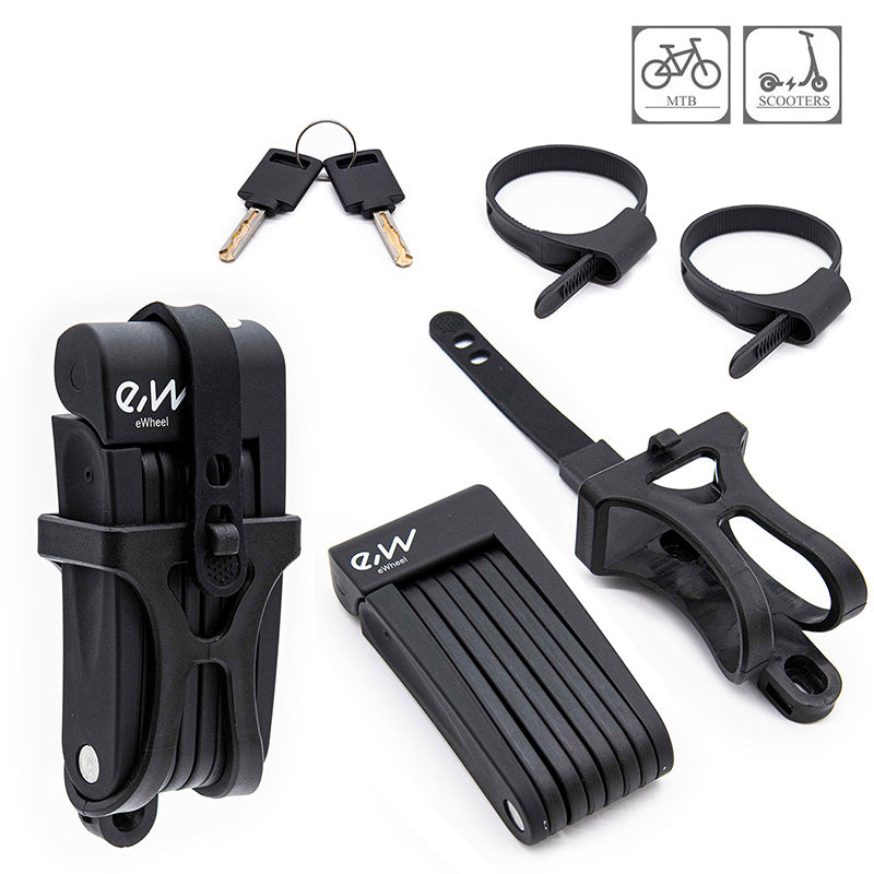 Cadenas pliable Haute résistance avec support Miscooter 