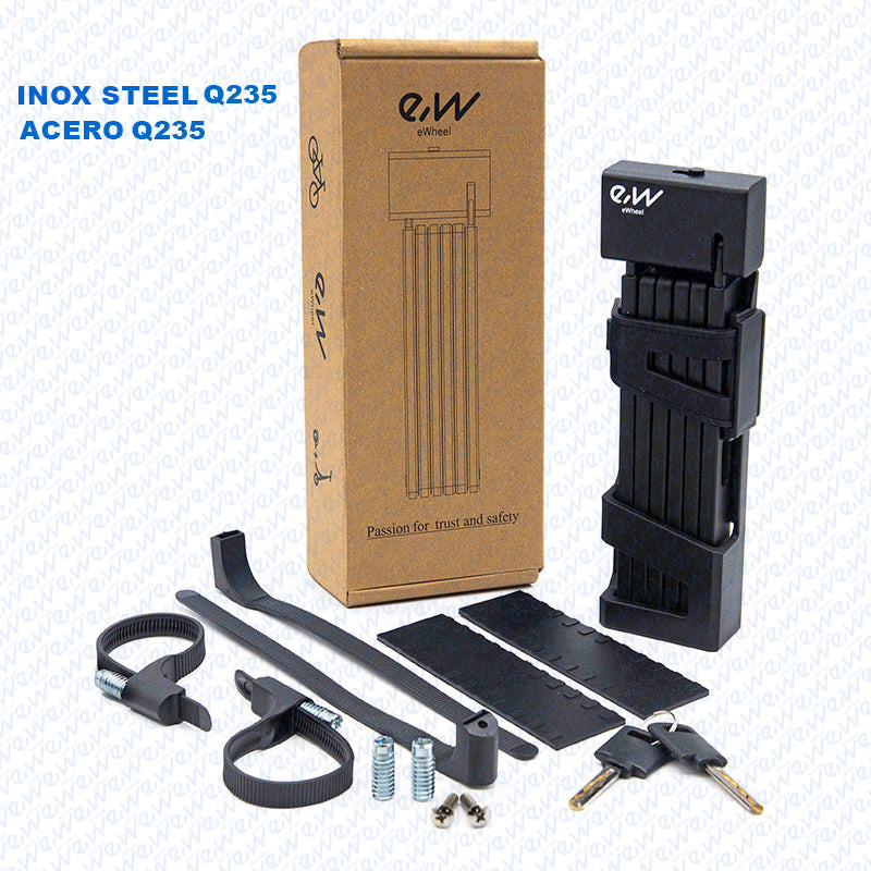 Cadenas  acier Q235 (A3). Pliable Miscooter 