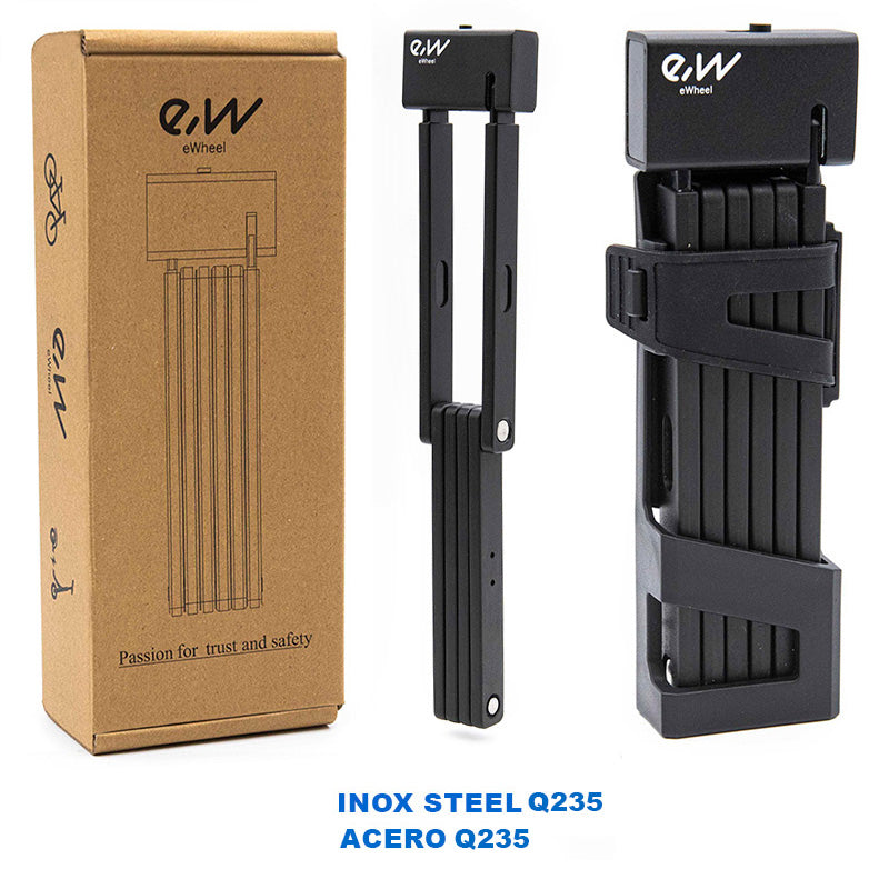 Cadenas  acier Q235 (A3). Pliable Miscooter 