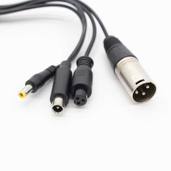Câble convertisseur GX16 vers DC5,5 mm/DC8 mm/XLR/GX12 Miscooter 