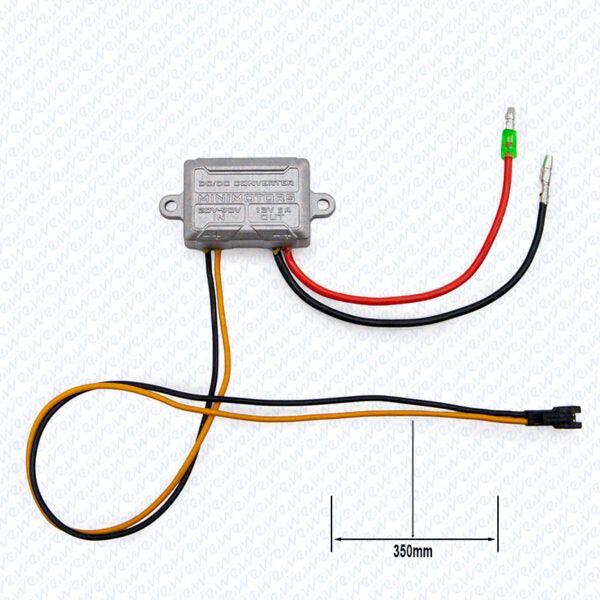 Conversor DC Minimotors Dualtron 20V-90V a 12V5A Miscooter 