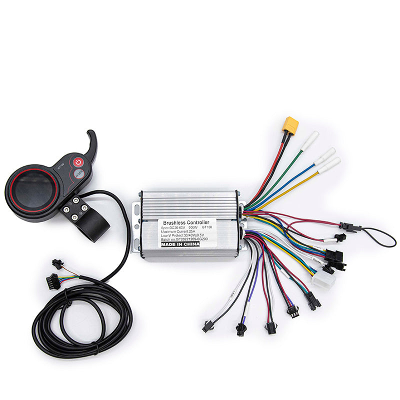 KIT controladora GT100 36/48v 25A 500W Miscooter 