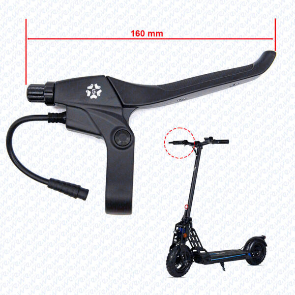 Levier de frein droit M6 –Ecoxtrem Bison Miscooter 