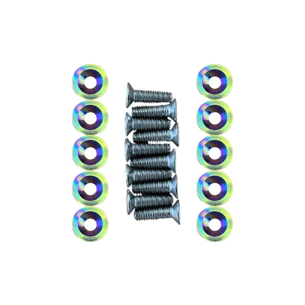 Lot de10 Vis + Rondelles fixation trottinette électrique Miscooter 