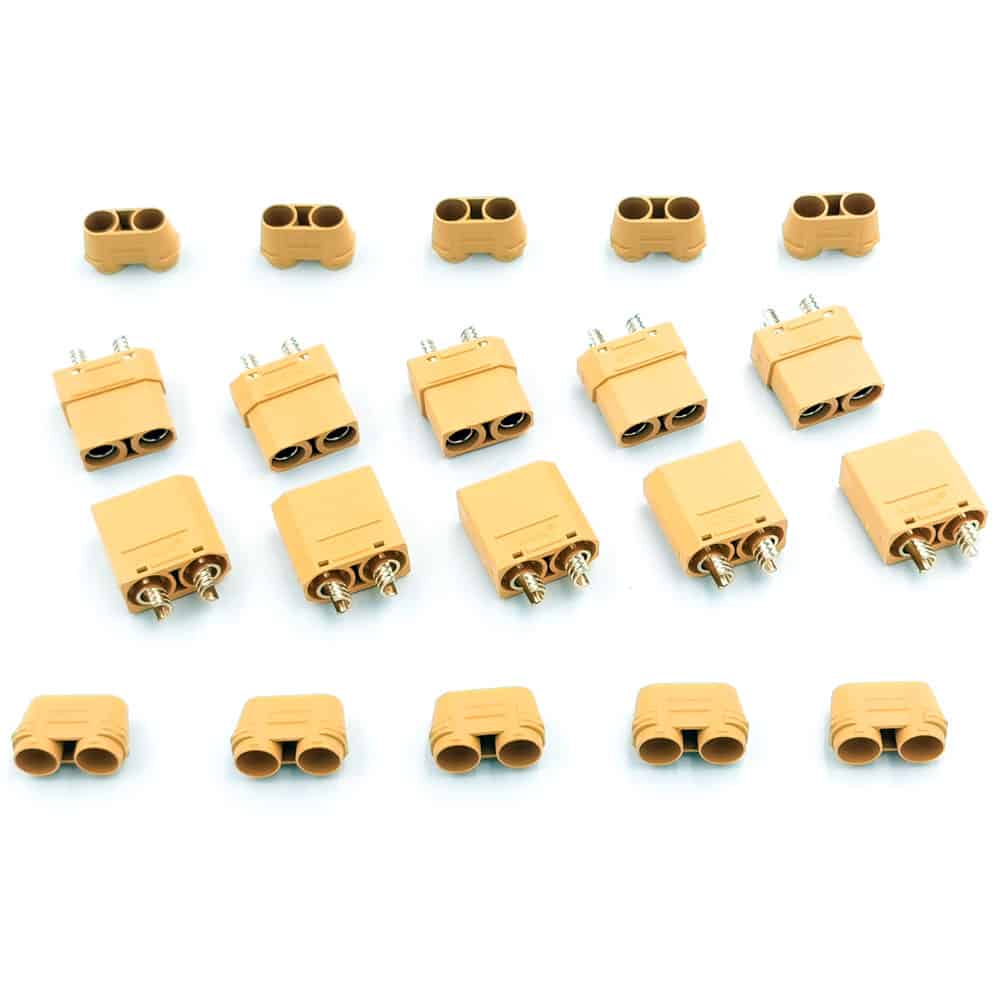 Connecteur Amass XT90 – Pack de 5 paires Miscooter 