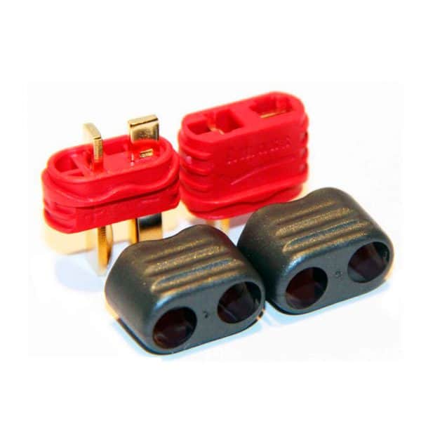 Connecteur T-DEAN Amass avec protecteur – Paquet de 10 unités.  – Trottinettes électriques Miscooter 