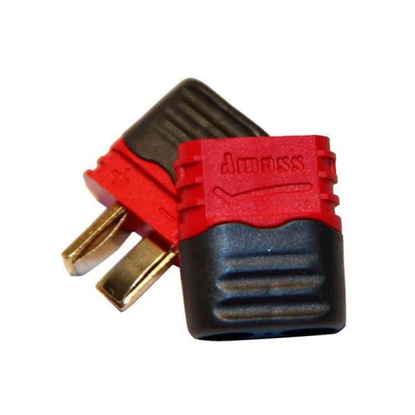 Connecteur T-DEAN Amass avec protecteur – Paquet de 10 unités.  – Trottinettes électriques Miscooter 