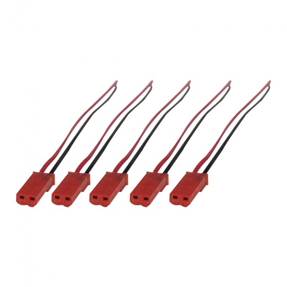 Câble prise JST syp 2 pin femelle x5 Miscooter 
