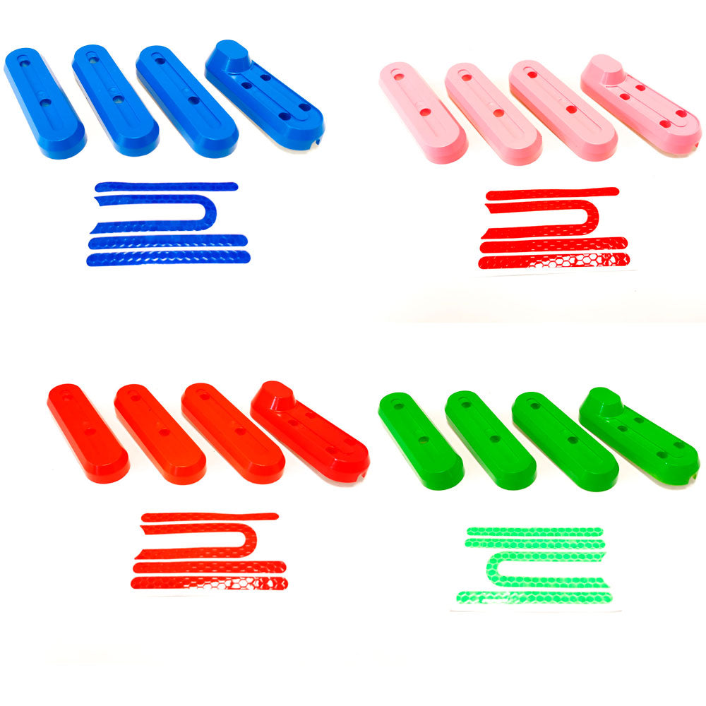 Kit Cache roue couleur autocollants M365 Pro 2 essential 1S Miscooter M 365