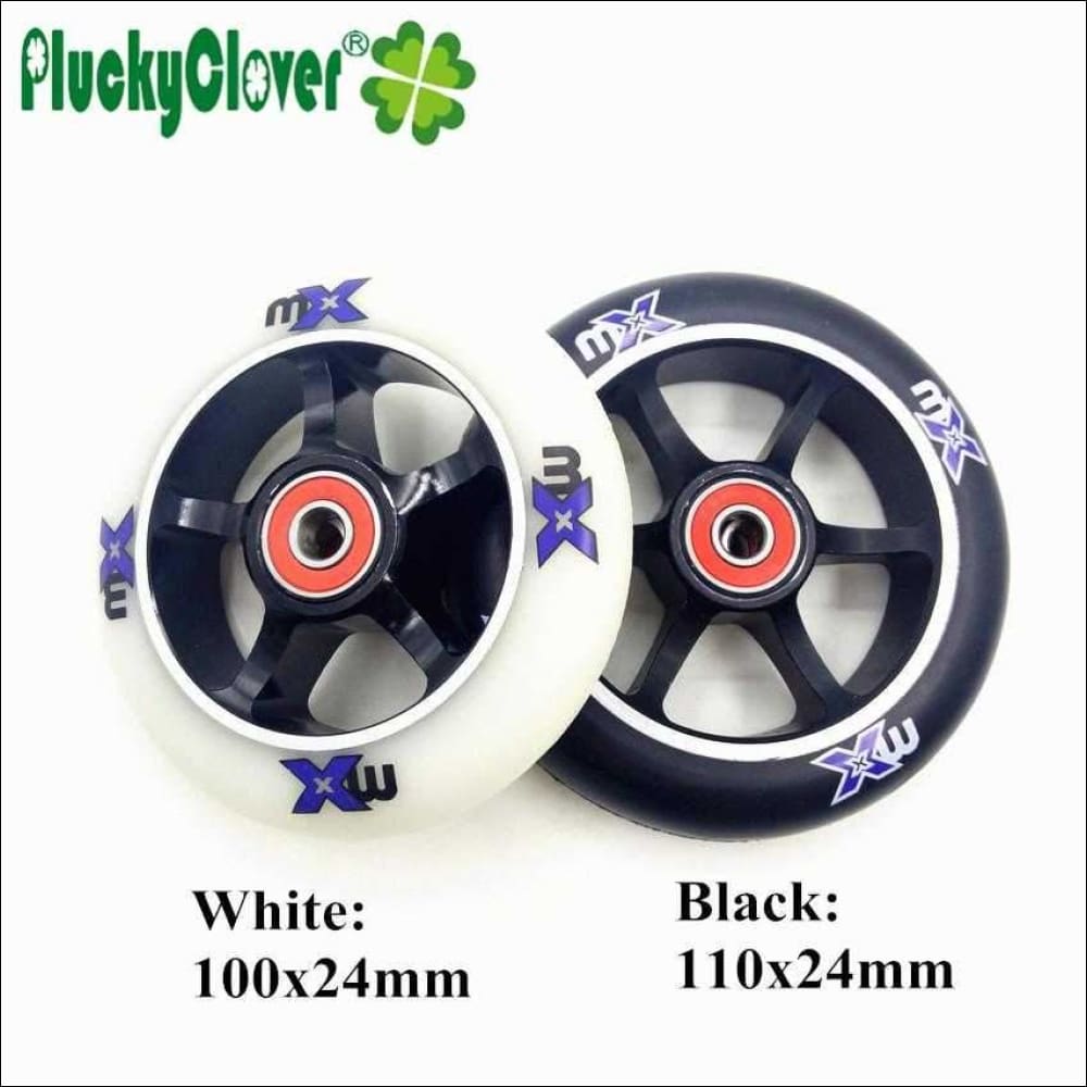 Roue 85A pour trottinette et roller avec Roulements et Spacer Miscooter skate