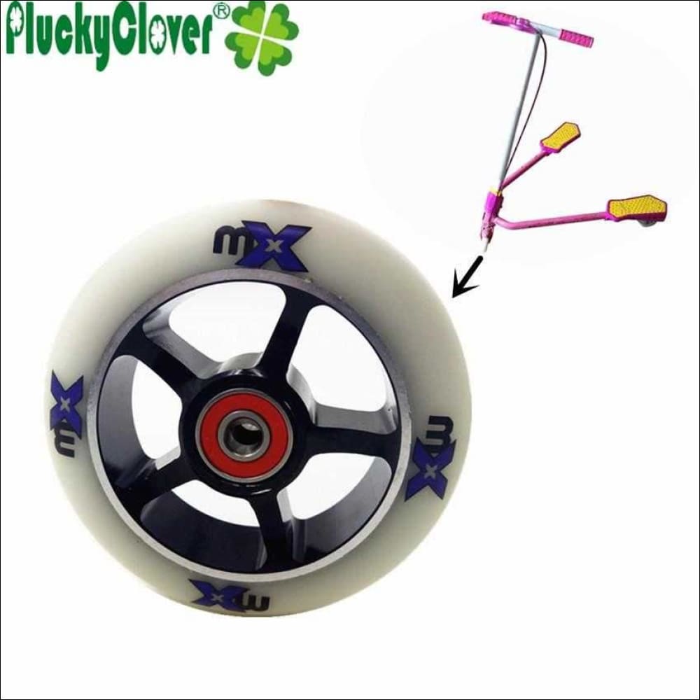 Roue 85A pour trottinette et roller avec Roulements et Spacer Miscooter skate